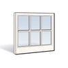 Andersen 244DH3060 200 Series Double Hung Lower Sash with White Exterior and Natural Pine Interior with Low-E High Performance Glass and Finelight Grilles