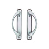 Andersen Newbury 4-Panel Gliding Door Exterior Hardware Set in Brushed Chrome (Half-Kit)