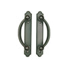 Andersen Encino 4-Panel Gliding Door Exterior Hardware Set in Distressed Bronze (Half-Kit)