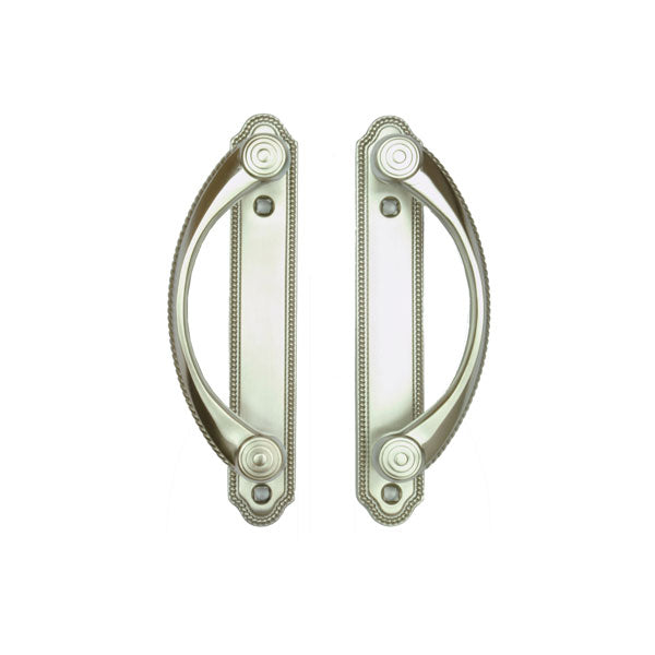 Andersen Whitmore 4-Panel Gliding Door Exterior Hardware Set in Satin Nickel (Half-Kit)