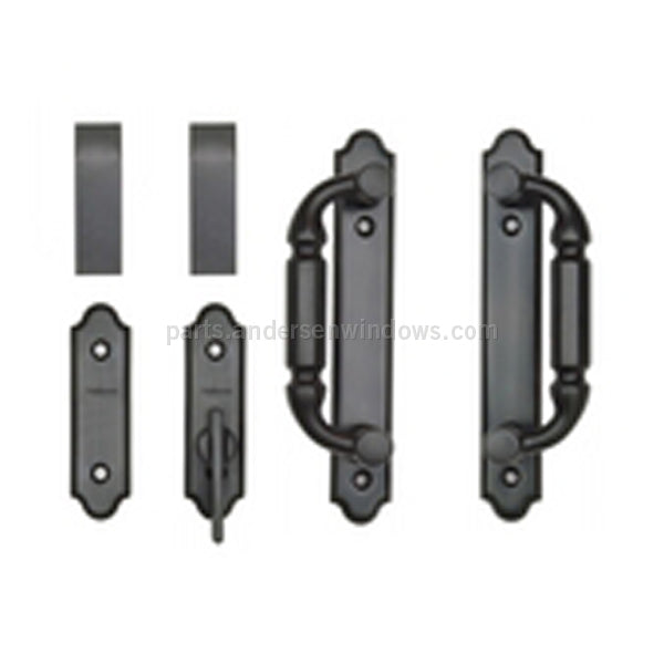 Andersen Covington 4-Panel Gliding Door Interior Hardware Set in Oil Rubbed Bronze (Half-Kit)