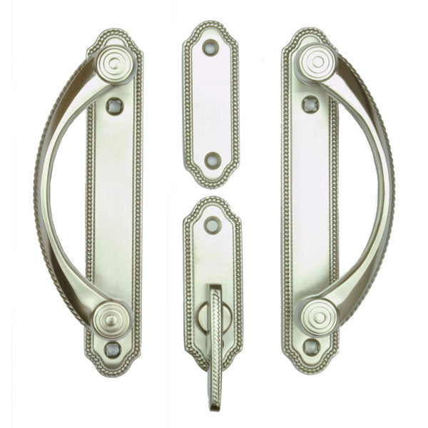 Andersen Whitmore 2-Panel Gliding Door Hardware Set in Satin Nickel