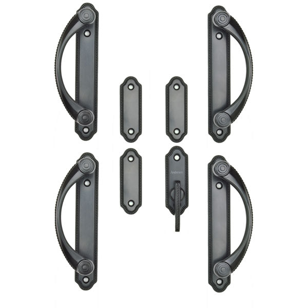 Andersen Whitmore 4-Panel Gliding Door Hardware Set in Oil Rubbed Bronze