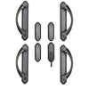 Andersen Whitmore 4-Panel Gliding Door Hardware Set in Oil Rubbed Bronze