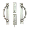 Andersen Yuma 2-Panel Gliding Door Hardware Set in Distressed Nickel