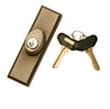 Andersen Yuma Style - Exterior Keyed Lock with Keys (Left Hand) - Keyed Alike