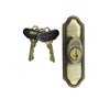 Andersen Whitmore Style - Exterior Keyed Lock with Keys (Right Hand) - Keyed Alike