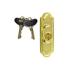 Andersen Whitmore Style - Exterior Keyed Lock with Keys (Left Hand) - Keyed Alike