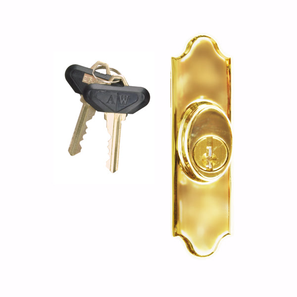 Andersen Covington Style - Exterior Keyed Lock with Keys (Right Hand) - Keyed Alike