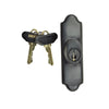 Andersen Covington Style - Exterior Keyed Lock with Keys (Right Hand) - Keyed Alike