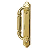 Andersen Covington 2-Panel Gliding Door Exterior Hardware Set in Bright Brass (Half-Kit)