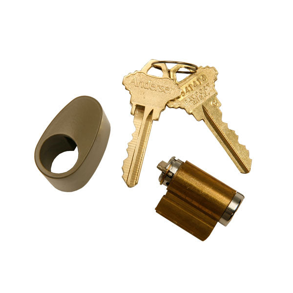 Andersen Tribeca Hinged Exterior Keyed Lock (1988 to Present)