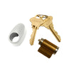 Andersen Tribeca Hinged Exterior Keyed Lock (1988 to Present)