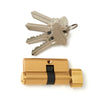 Andersen Storm Door Key Cylinder Lock in Nickel Finish (Schlage Brand) | windowpartshop.com.