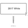 Sash Weatherstrip Size 2817 White | windowpartshop.com.