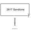 Sash Weatherstrip Size 2817 Sandtone | windowpartshop.com.