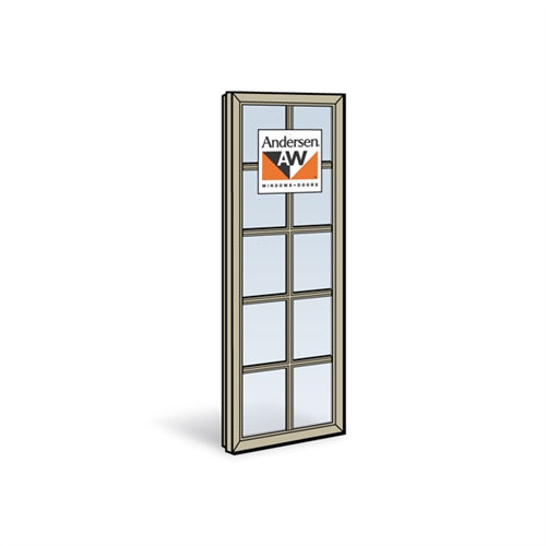 Andersen C5 Casement Sash with Low-E4 Glass and Grilles in Sandtone Color | windowpartshop.com.