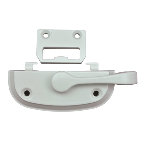 Andersen - 200 Series Tilt Wash - Sash Lock & Keeper Kit - White | windowpartshop.com.