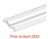 Andersen 44DH36 (Left) Side Jamb Liner in White | windowpartshop.com.