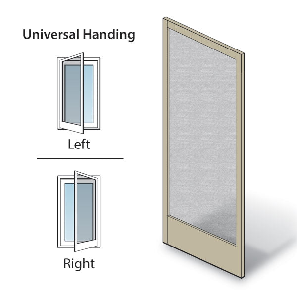 Andersen Frenchwood Hinged Patio Door Universal Hinged Insect Screen FWH2776 in Sandtone | windowpartshop.com.