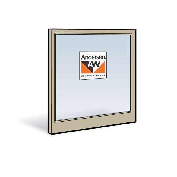 Andersen 3062 Lower Sash with Sandtone Exterior and Sandtone Interior with Dual-Pane 5/8 Glass | windowpartshop.com.