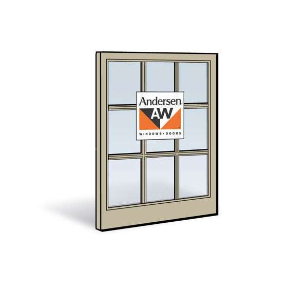 Andersen 2062 Lower Sash with Sandtone Exterior and Sandtone Interior with Dual-Pane Finelight Glass | windowpartshop.com.