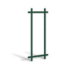 Andersen 2668 Frenchwood Gliding Door Prairie Grille 7/8" Forest Green Exterior with Maple Interior | windowpartshop.com.