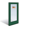 Andersen Active Left Hand Panel Forest Green Exterior with Pine Interior High-Performance Low-E4 Tempered Glass Size 3168 | windowpartshop.com.