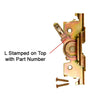 Andersen Single Sash Lock (Left Hand)  for Short Unit (1999 to Present) | windowpartshop.com.