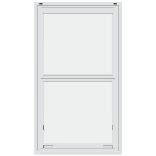 Andersen DH1832 Combination Storm and Screen Unit in White | windowpartshop.com.