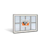 Andersen 30210 Upper Sash with White Exterior and White Interior with Dual-Pane Finelight Glass | windowpartshop.com.