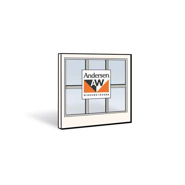 Andersen 2032 Lower Sash with White Exterior and White Interior with Dual-Pane Finelight Glass | windowpartshop.com.