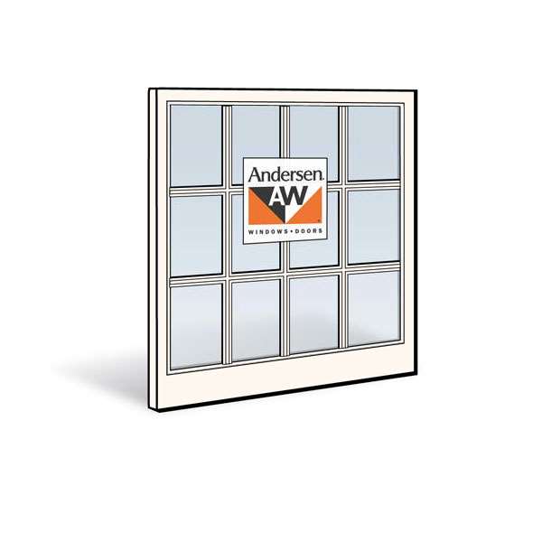 Andersen 3056C Lower Sash with White Exterior and White Interior with Dual-Pane Finelight Glass | windowpartshop.com.