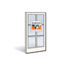 Andersen 1862 Lower Sash with White Exterior and Natural Pine Interior with Low-E4 Finelight Glass | windowpartshop.com.