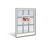 Andersen 2456C Lower Sash with White Exterior and Natural Pine Interior with Low-E4 Finelight Glass | windowpartshop.com.