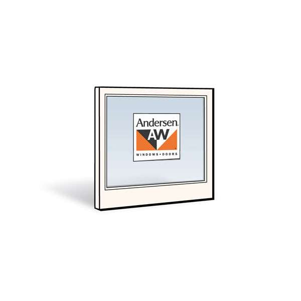 Andersen 2032 Lower Sash with White Exterior and Natural Pine Interior with Dual-Pane 5/8 Glass | windowpartshop.com.