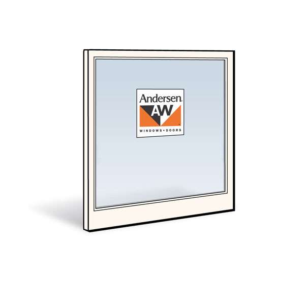 Andersen 3032 Lower Sash with White Exterior and Natural Pine Interior with Dual-Pane 5/8 Glass | windowpartshop.com.