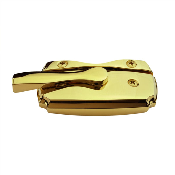 Andersen Sash Lock & Keeper in Bright Brass Finish | windowpartshop.com.