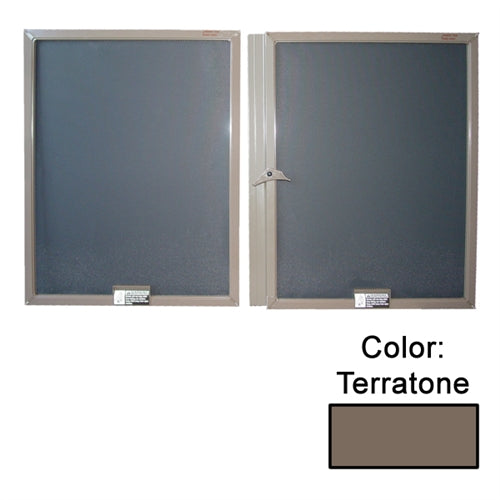 Andersen G32 400 Series Gliding Window Full 2 Piece Screen in Terratone | windowpartshop.com.