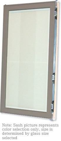 Andersen G32 400 Series Gliding Window (Active Sash) in Terratone | windowpartshop.com.