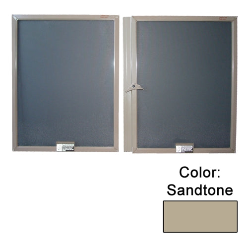 Andersen G32 400 Series Gliding Window Full 2 Piece Screen in Sandtone | windowpartshop.com.