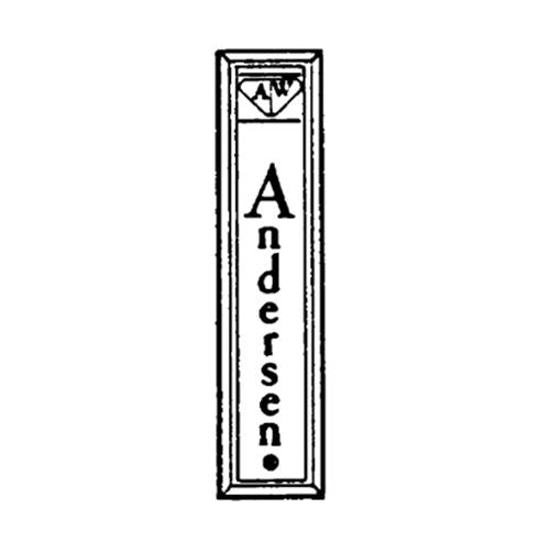 Andersen Screen Logo Plate in White (1982 to Present) | windowpartshop.com.