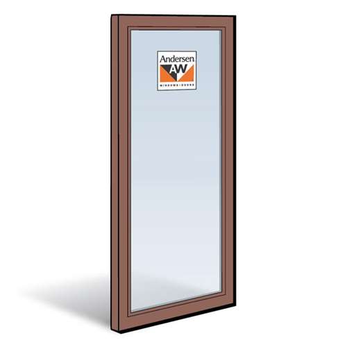 Andersen Operating Panel Terratone Exterior with Pine Interior Low-E Tempered Glass Size 3068 | windowpartshop.com.