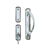 Andersen Newbury 2-Panel Gliding Door Interior Hardware Set in Chrome(Half-Kit) | windowpartshop.com.