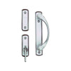 Andersen Newbury 2-Panel Gliding Door Interior Hardware Set in Brushed Chrome(Half-Kit) | windowpartshop.com.