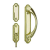 Andersen Whitmore 2-Panel Gliding Door Interior Hardware Set in Bright Brass(Half-Kit) | windowpartshop.com.