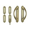 Andersen Whitmore 4-Panel Gliding Door Interior Hardware Set in Antique Brass(Half-Kit) | windowpartshop.com.