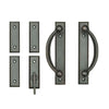 Andersen Yuma 4-Panel Gliding Door Interior Hardware Set in Distressed Bronze(Half-Kit) | windowpartshop.com.