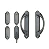 Andersen Whitmore 4-Panel Gliding Door Interior Hardware Set in Oil Rubbed Bronze(Half-Kit) | windowpartshop.com.