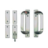 Andersen Anvers 4-Panel Gliding Door Interior Hardware Set in Satin Nickel(Half-Kit) | windowpartshop.com.